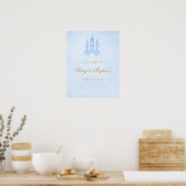 Eenmaal op een Time Fairytale Castle WelkomstPoste Poster (Keuken)