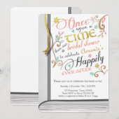 Eenmaal op een Time Storybook Vrijgezellenfeest Ro Kaart (Voorkant / Achterkant)