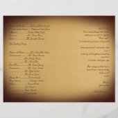 Eenmaal op een Time Wedding-programma (Achterkant)