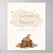 Eenmaal op een Time Woodland Favors and Trees Poster (Voorkant)