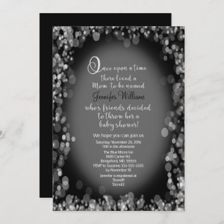 Eenmaal op een uitnodiging van het Baby shower van