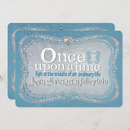 Eenmaal op een uitnodiging voor een gesprek over e (Voorkant / Achterkant)