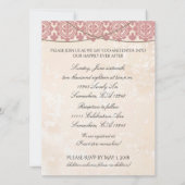 Eenmaal op een uitnodiging voor een tijdhuwelijk (Achterkant)