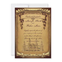 Eenmaal op een uitnodiging voor een tijdhuwelijk