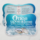 Eenmaal op een uitnodiging voor een timide bruilof (Voorkant / Achterkant)