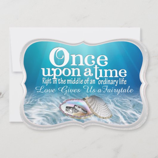 Eenmaal op een uitnodiging voor een timide bruilof (Voorkant)