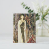 Eenmaal op tijd briefkaart (Staand voorkant)