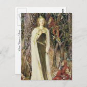 Eenmaal op tijd briefkaart (Voorkant / Achterkant)