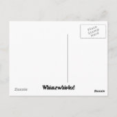 Eenmaal op tijd briefkaart (Achterkant)