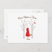 Eenmaal op tijd briefkaart (Voorkant / Achterkant)