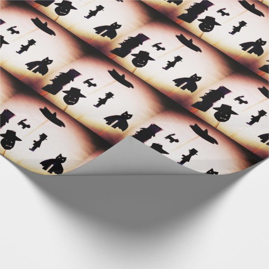 Eenmaal op tijd cadeaupapier (Hoek)