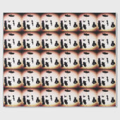 Eenmaal op tijd cadeaupapier (Vlak)