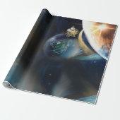 Eenmaal op tijd cadeaupapier (Uitgerold)