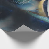 Eenmaal op tijd cadeaupapier (Hoek)