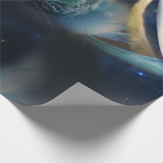 Eenmaal op tijd cadeaupapier (Hoek)