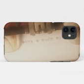 Eenmaal op tijd Case-Mate iPhone case (Achterkant (horizontaal))