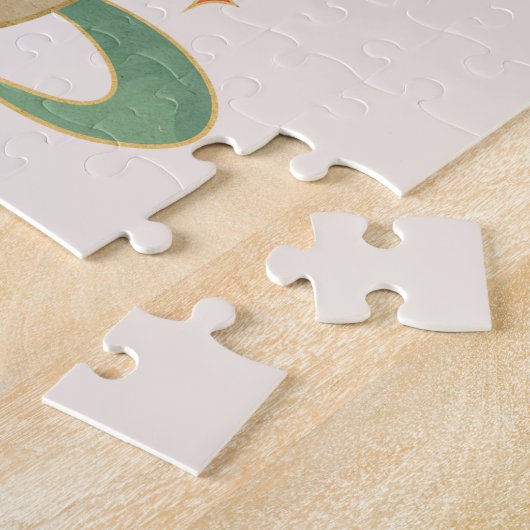 Eenmaal op tijd: een feilloze verkoop legpuzzel (Zijkant)