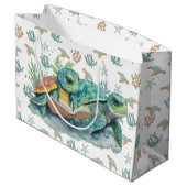 Eenmaal op tijd groot cadeauzakje (Achterkant Gekanteld)