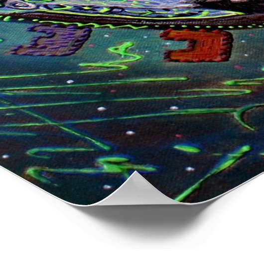 Eenmaal op tijd in Mexico-Poster Poster (Hoek)