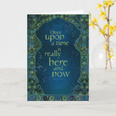 Eenmaal op tijd... kaart (Gele Bloem)