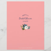 Eenmaal op tijd liefdesverhaal Bridal Libs Game Flyer (Achterkant)