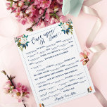 Eenmaal op tijd liefdesverhaal Bridal Libs Game Flyer<br><div class="desc">De Libben van de bride "eens op een tijd"met het invullen van de lege herinneringen. De prachtige beschilderde floralen zijn bij Creëer the Cut. Zoek ze op Creative Market https://crmrkt.com/7WdAX,  Etsy https://www.etsy.com/shop/CreateTheCut en www.createthecut.com</div>