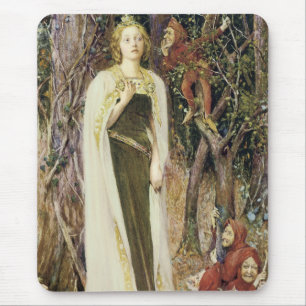 Eenmaal op tijd muismat