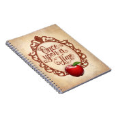 Eenmaal op tijd notitieboek (Rechterzijde)