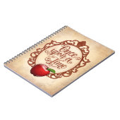 Eenmaal op tijd notitieboek (Linkerzijde)