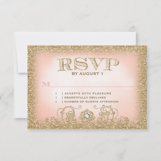 Eenmaal op tijd RSVP Kaartje (Voorkant)