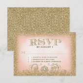 Eenmaal op tijd RSVP Kaartje (Voorkant / Achterkant)