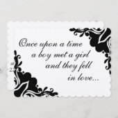 Eenmaal op tijd... Weddenschap Kaart (Voorkant / Achterkant)