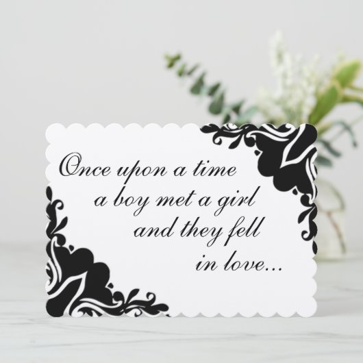 Eenmaal op tijd... Weddenschap Kaart (Staand voorkant)