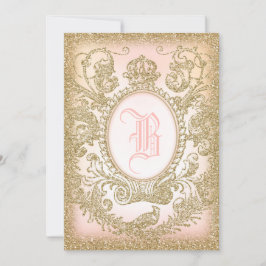 Eenmaal op Time Prinses Invitation Kaart