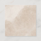 Eenmaal op Time Woodland Diaper Raffle Informatiekaartje (Achterkant)