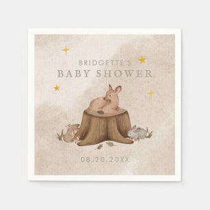 Eenmaal op Time Woodland Storybook Servet