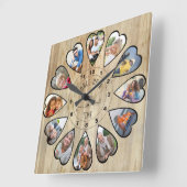 Eenmaal per keer 12 hartgestormde foto's Pijn Vierkante Klok (Hoek)