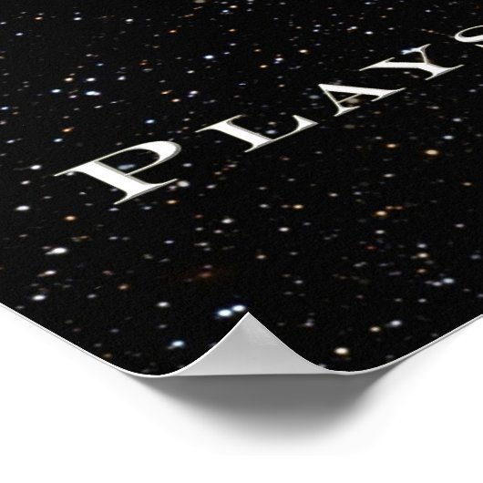 "Eenmaal verwijderd" Groot Poster (Hoek)