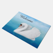 Eenmaandaarsmuut Swan Doormat Deurmat (Schuin)