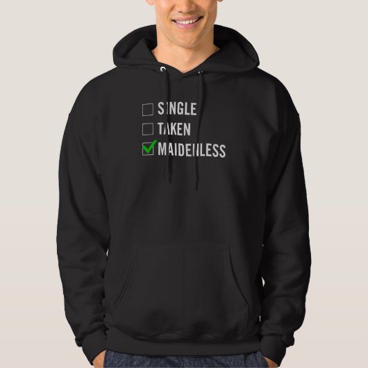 Eenmalig genomen Maidenless Maindenless Behaviour  Hoodie (Voorkant)