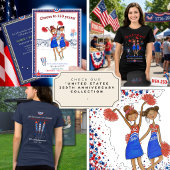 Eenmalig US 250ste Verjaardag Juich Wit Tri-Blend Shirt