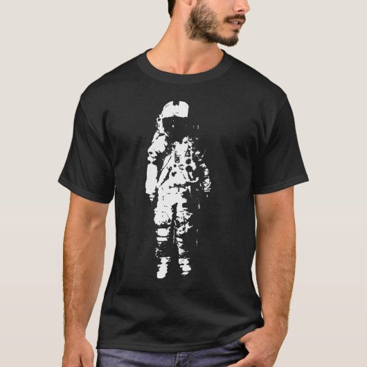 Eenmalige astronaut jongens T-shirt - majoor Tom (Voorkant)