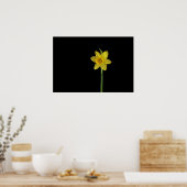 Eénmalige daffodil poster (Keuken)