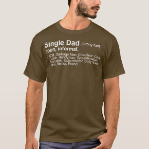 Eenmalige definitie van vader t-shirt