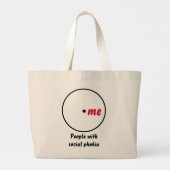 Eenmalige diagnose van Venn Grote Tote Bag (Achterkant)