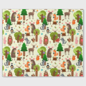 Eenmalige dieren Overstappapier Cadeaupapier (Vlak)