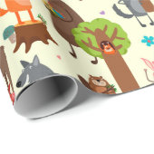 Eenmalige dieren Overstappapier Cadeaupapier (Rol Hoek)