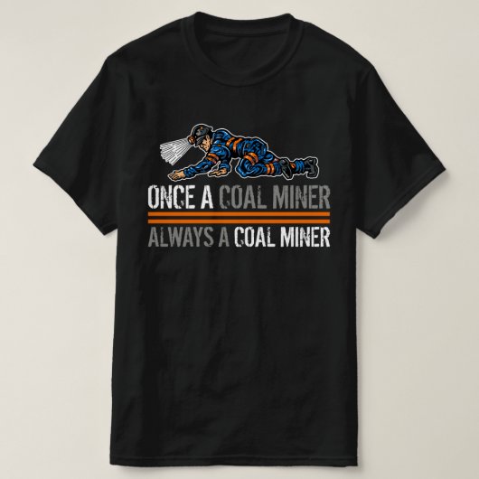 EENMALIGE KOOLMIJNER T-SHIRT (Design voorkant)