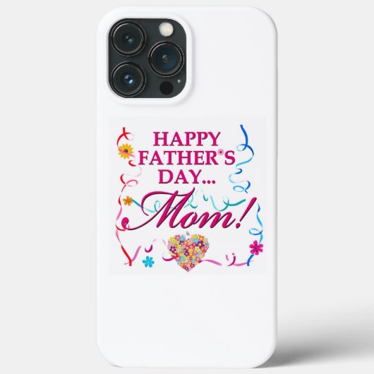 Eenmalige moedertelefooncel voor vaders dag Case-Mate iPhone case (Achterkant)