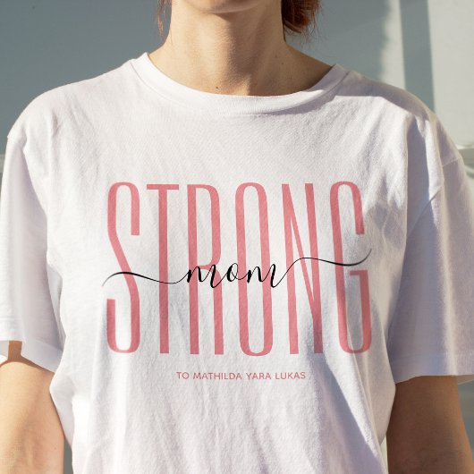 EENMALIGE MOM VAN COOL, STEEDS BESTE MOM T-SHIRT